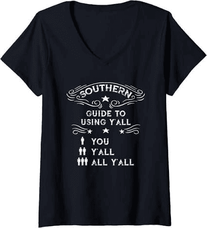 Southern Guide to Using Y’all Graphic T-Shirt