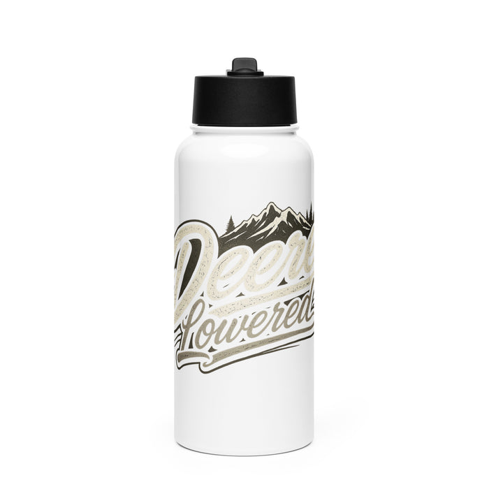 SS Water Bottle with a Straw Lid